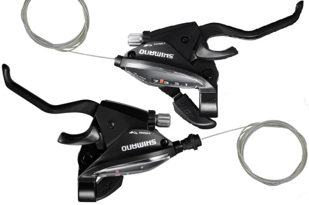Schimbator integrat SHIMANO ST-EF510-4A, 3X7 (BLACK/s photo 1 Schimbator integrat SHIMANO ST-EF510-4A, 3X7 (BLACK/s photo 1