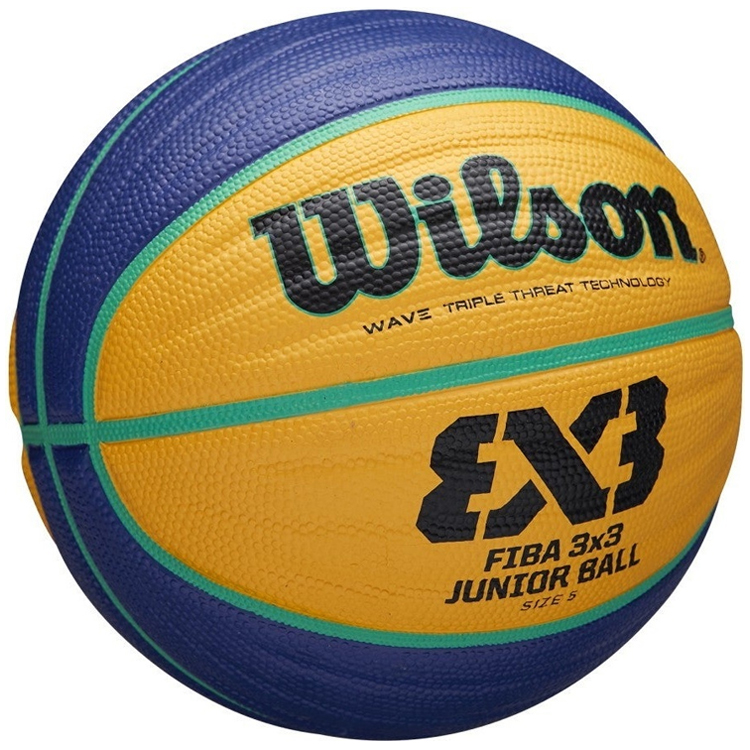 Minge basket Wilson WTB1133XB / Marimea 5 / Albastru-galben photo 2