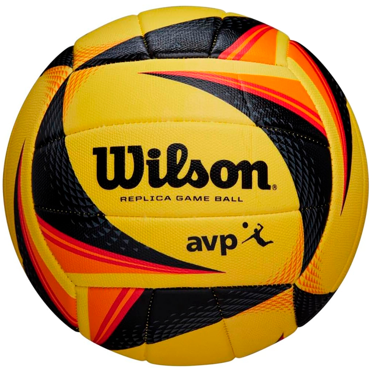Minge voley Wilson WTH01020XB / Marimea 5 / Negru/Galben/Portocaliu photo 1