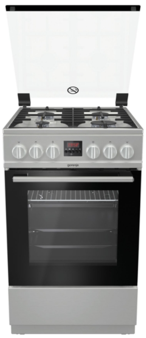 Газовая плита Gorenje GI5321XF / 4 конфорок / 50 см / Нержавеющая сталь photo 1