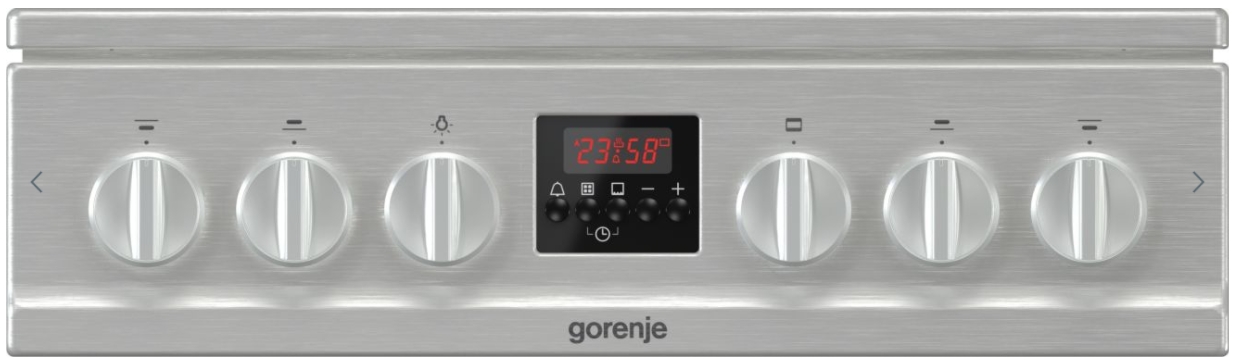 Газовая плита Gorenje GI5321XF / 4 конфорок / 50 см / Нержавеющая сталь photo 2