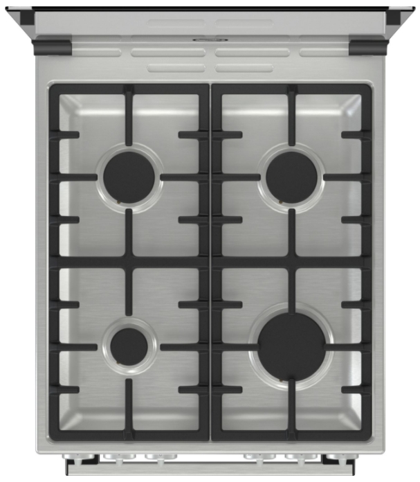 Газовая плита Gorenje GI5321XF / 4 конфорок / 50 см / Нержавеющая сталь photo 3