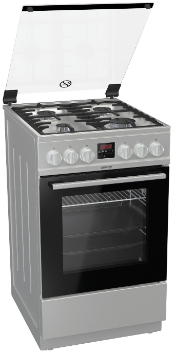 Газовая плита Gorenje GI5321XF / 4 конфорок / 50 см / Нержавеющая сталь photo 5
