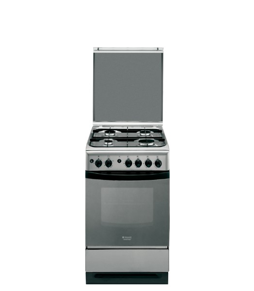 Plita de gaz Hotpoint-Ariston C34SG1XR/HA / 4 arzatoare / 50 cm / Inox photo 1 Plita de gaz Hotpoint-Ariston C34SG1XR/HA / 4 arzatoare / 50 cm / Inox photo 1
