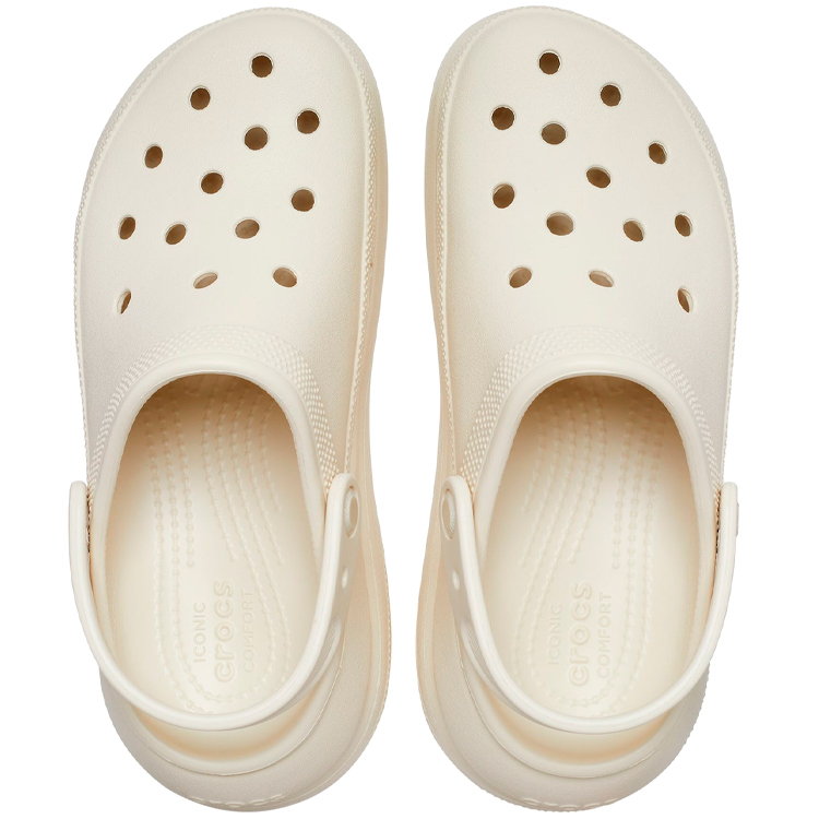 Slapi Crocs Crush Clog pt Femei / 39-40 / Bej photo 3
