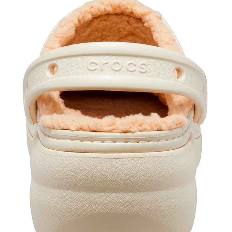 Slapi Crocs Classic Platform Lined Clog W pt Femei / 34-35 / Bej photo 4