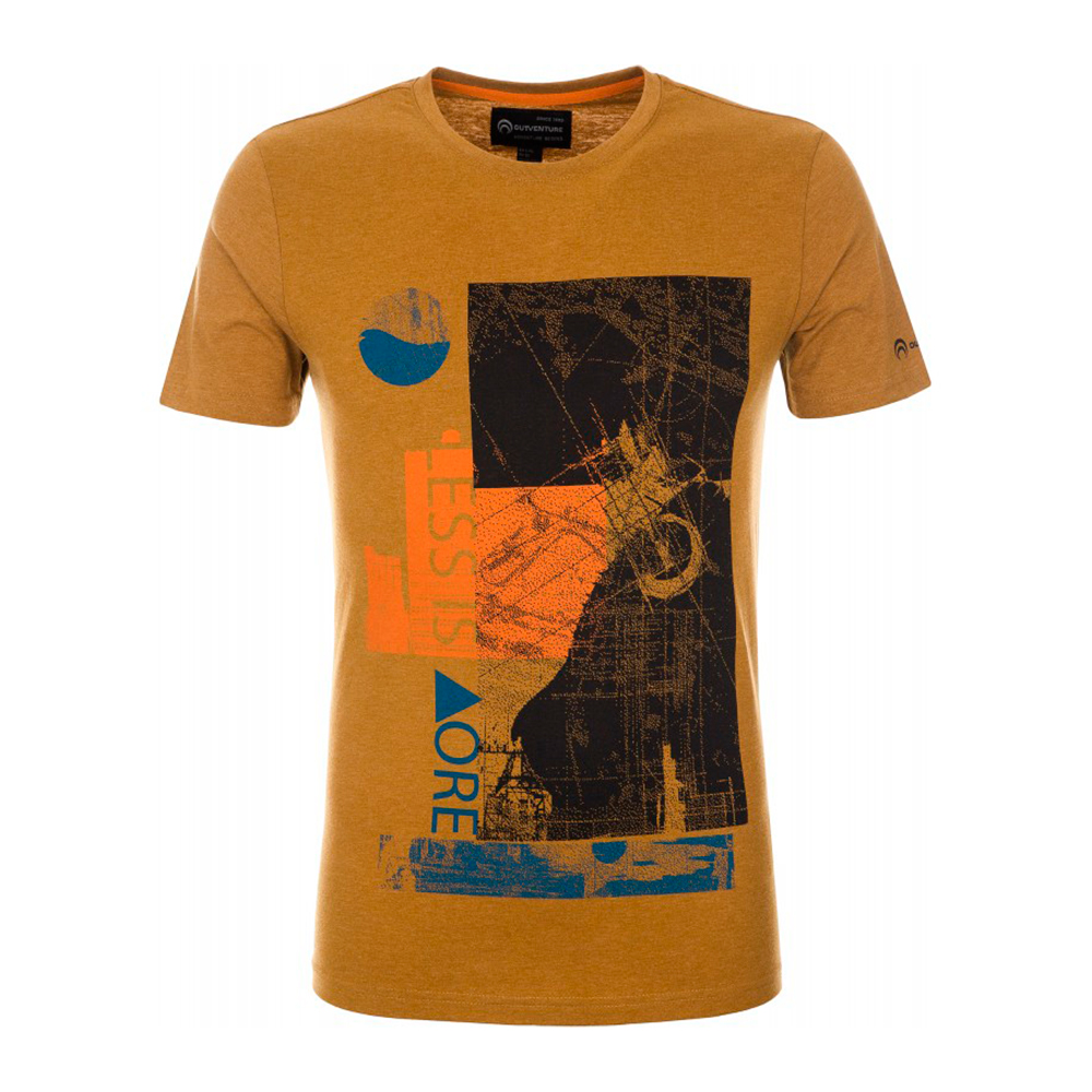 Tricou bărbătesc Outventure 50L Maro photo 1