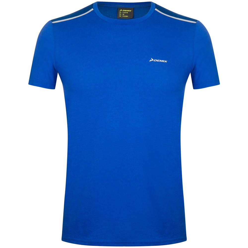 Tricou bărbătesc Demix Run T-Shirt 48 Albastru photo 1 Tricou bărbătesc Demix Run T-Shirt 48 Albastru photo 1