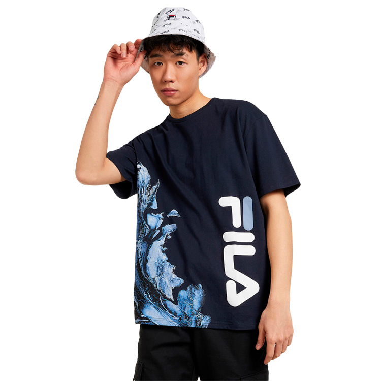 Tricou bărbătesc Fila TEE 50 Albastru photo 4