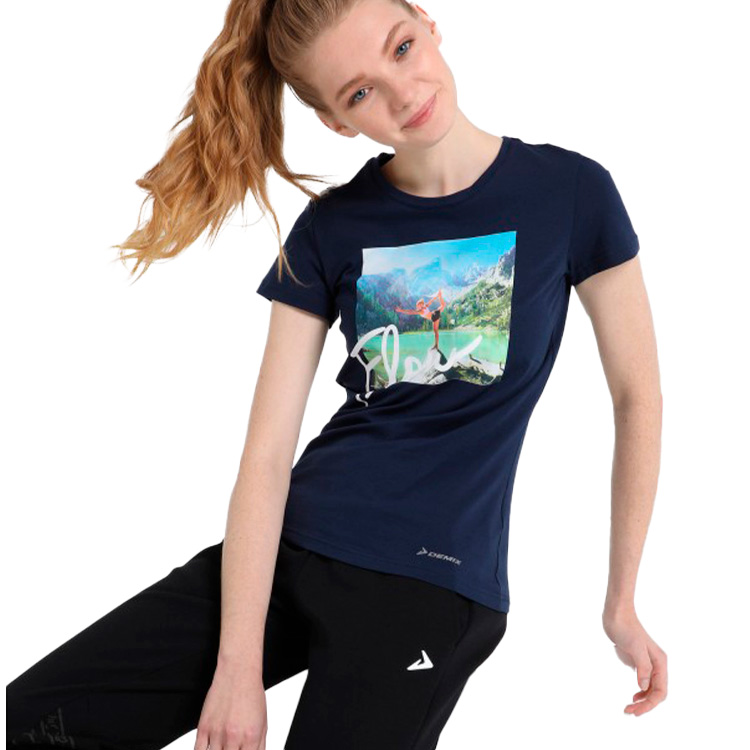 Tricou Demix Tee W 42 Blue Femei photo 2
