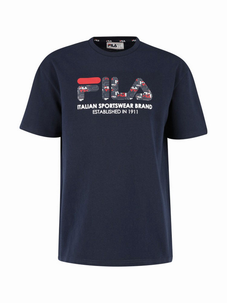 Tricou bărbătesc Fila M Tee 44-46 Albastru photo 1 Tricou bărbătesc Fila M Tee 44-46 Albastru photo 1