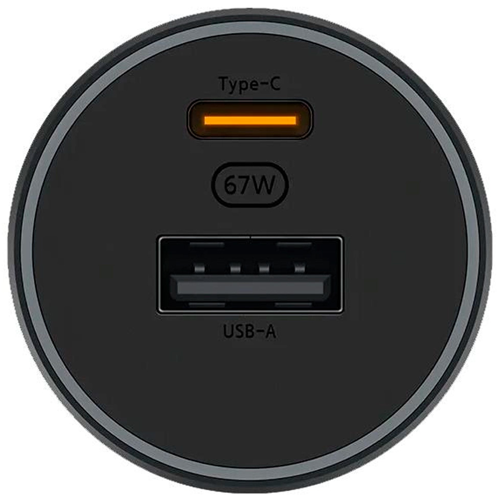 Зарядное устройство авто. для телефона Xiaomi Mi 67W (USB-A+Type-C) 43907 photo 3