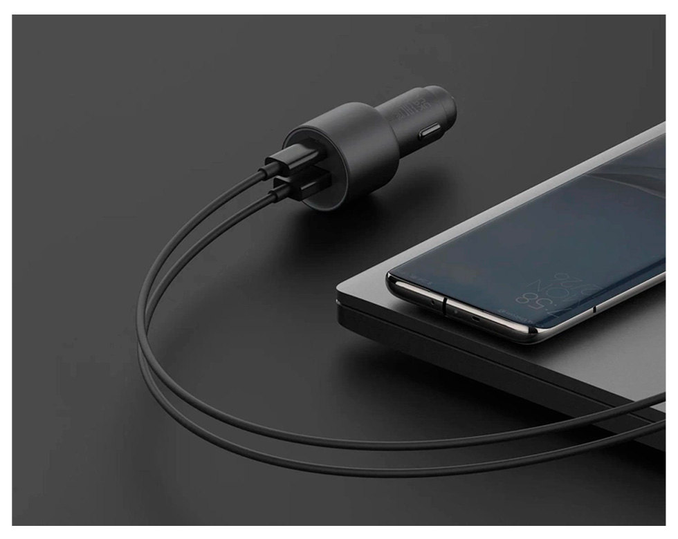 Зарядное устройство авто. для телефона Xiaomi Mi 67W (USB-A+Type-C) 43907 photo 4