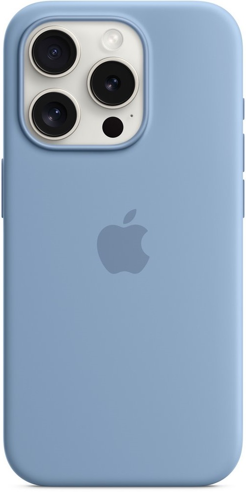 Husa Pentru smartphone Apple iPhone 15 Pro Silicone Case Winter Blue (MT1L3ZM) Blue photo 1 Husa Pentru smartphone Apple iPhone 15 Pro Silicone Case Winter Blue (MT1L3ZM) Blue photo 1