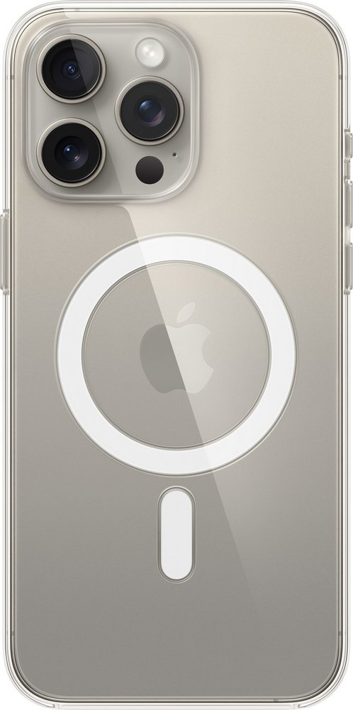 Husa Pentru smartphone Apple iPhone 15 Pro Max Clear Case (MT233ZM) Transparent photo 3
