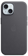 Чехол Apple iPhone 15 FineWoven Case Black (MT393ZM) thumbnav