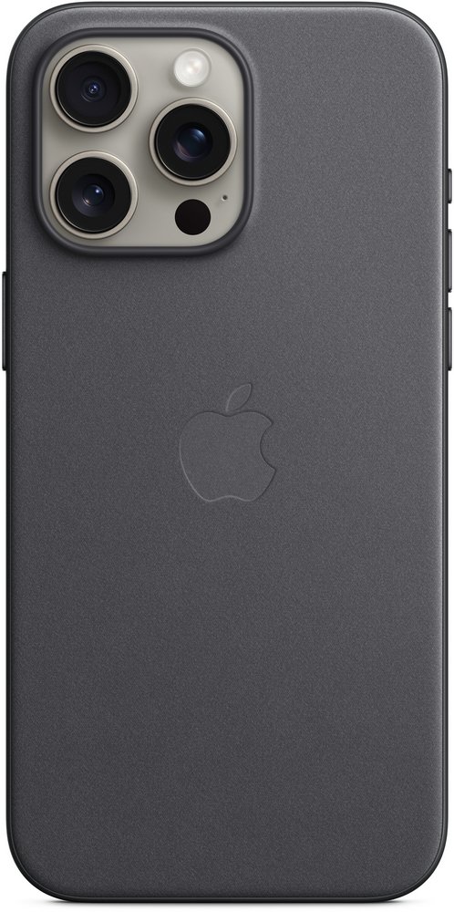 Husa Pentru smartphone Apple iPhone 15 Pro Max FineWoven Case Black (MT4V3ZM) Negru photo 2