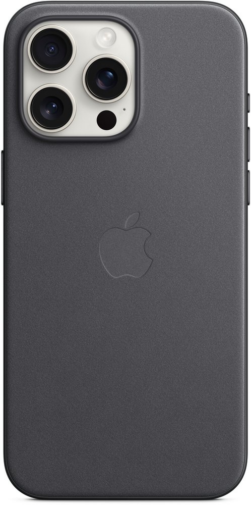 Husa Pentru smartphone Apple iPhone 15 Pro Max FineWoven Case Black (MT4V3ZM) Negru photo 3