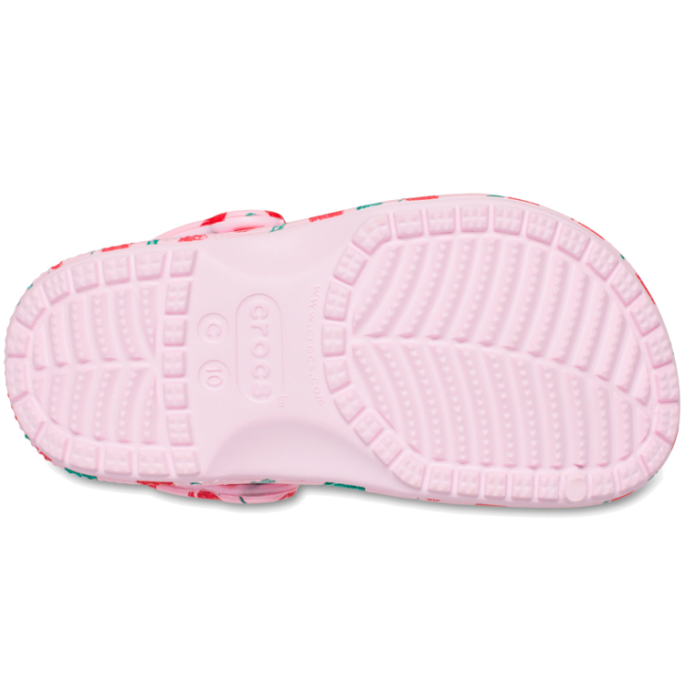 Slapi Crocs Classic Fresh Fruits Clog T / cm / Roz-rosu photo 2