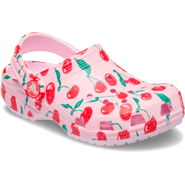 Slapi Crocs Classic Fresh Fruits Clog T / cm / Roz-rosu photo 3