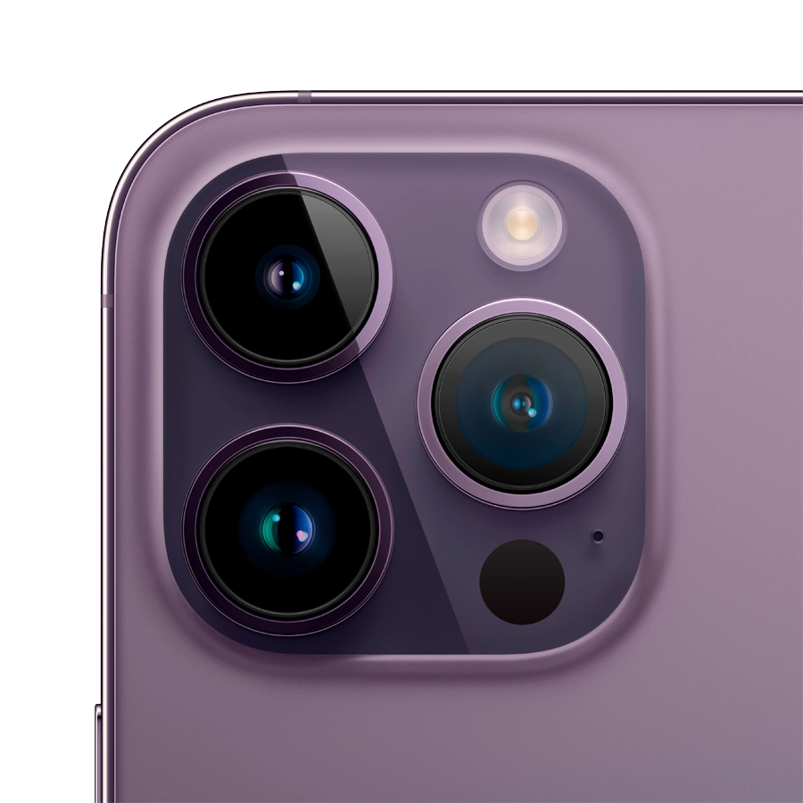 Smartphone iPhone 14 Pro 256GB Deep Purple (Refurbrished) Clasa A photo 3