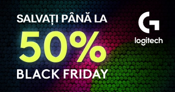Black friday cu Logitech