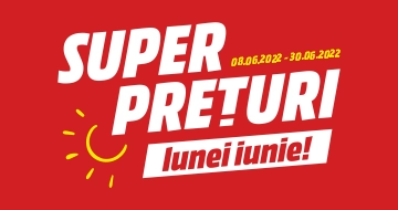 Super prețuri lunei iunie!