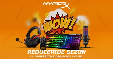 Reduceri de sezon la perifericele de gaming hyperx