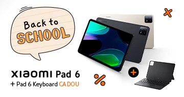 Back to school, Xiaomi Pad 6 + Pad 6 Keyboard cadou