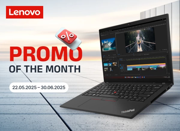 Скидки до -10% на ноутбуки Lenovo