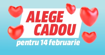 Alege cadou de 14 februarie!