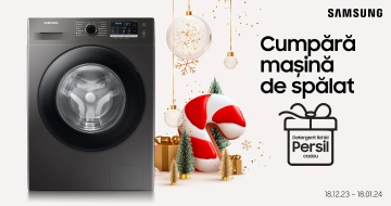 Cumpărați o mașină de spălat Samsung și obțineți Persil gratuit!