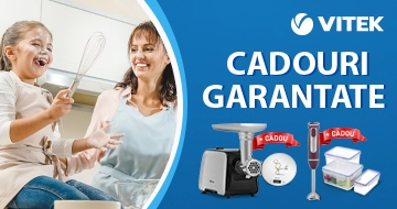 Cumpărați o mașină de tocat carne sau Blender Vitek și obțineți un cadou garantat!